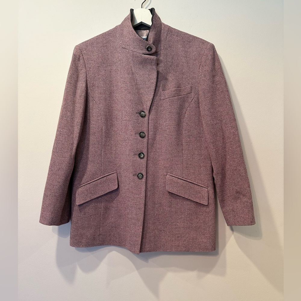 Pendleton Vintage Virgin Wool Pink Blazer